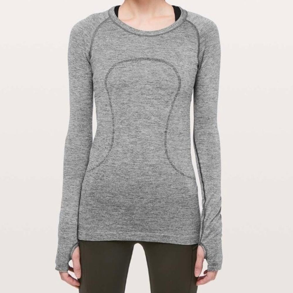 Lululemon Swiftly Tech Long Sleeve Crew Sparkle